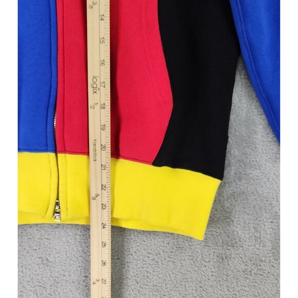 BAPE Medicom Toy Bear Shark Hoodie Unisex Medium Multicolor Full Zip Long Sleeve - Picture 6 of 16